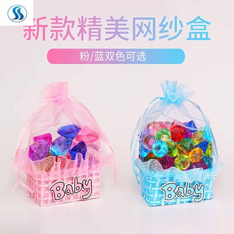 亚克力塑料钻石小女孩益智宝石玩具 允斐手工串珠/穿珠/首饰编织