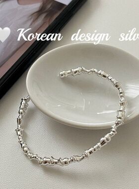 设计肌理手环南大门饰品女韩国