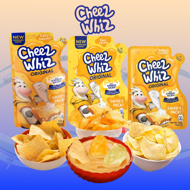 Cheez Whiz Original Cheese Spread 105g, 110g, 200g, 210g - 图2