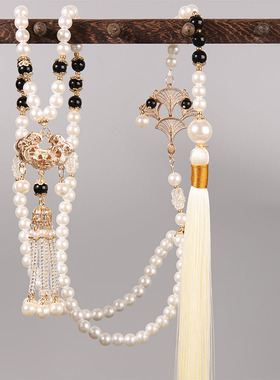 璎珞项链流苏搭配国风古风汉服