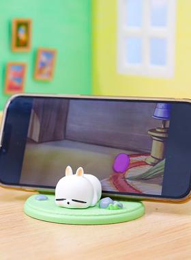 卡通流氓免多用手机支架多功能懒人桌面趣味摆件厂家直销热卖