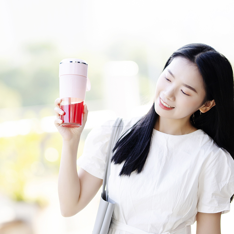 科普西旗舰店科普西便携式榨汁机学生家用水果小型充电迷你榨汁杯电动炸果汁机1