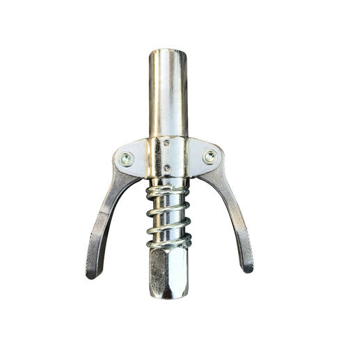 黄油枪配件大全嘴头手动高压气动电动硬管软管枪嘴枪头锁钳式平嘴 - 图3