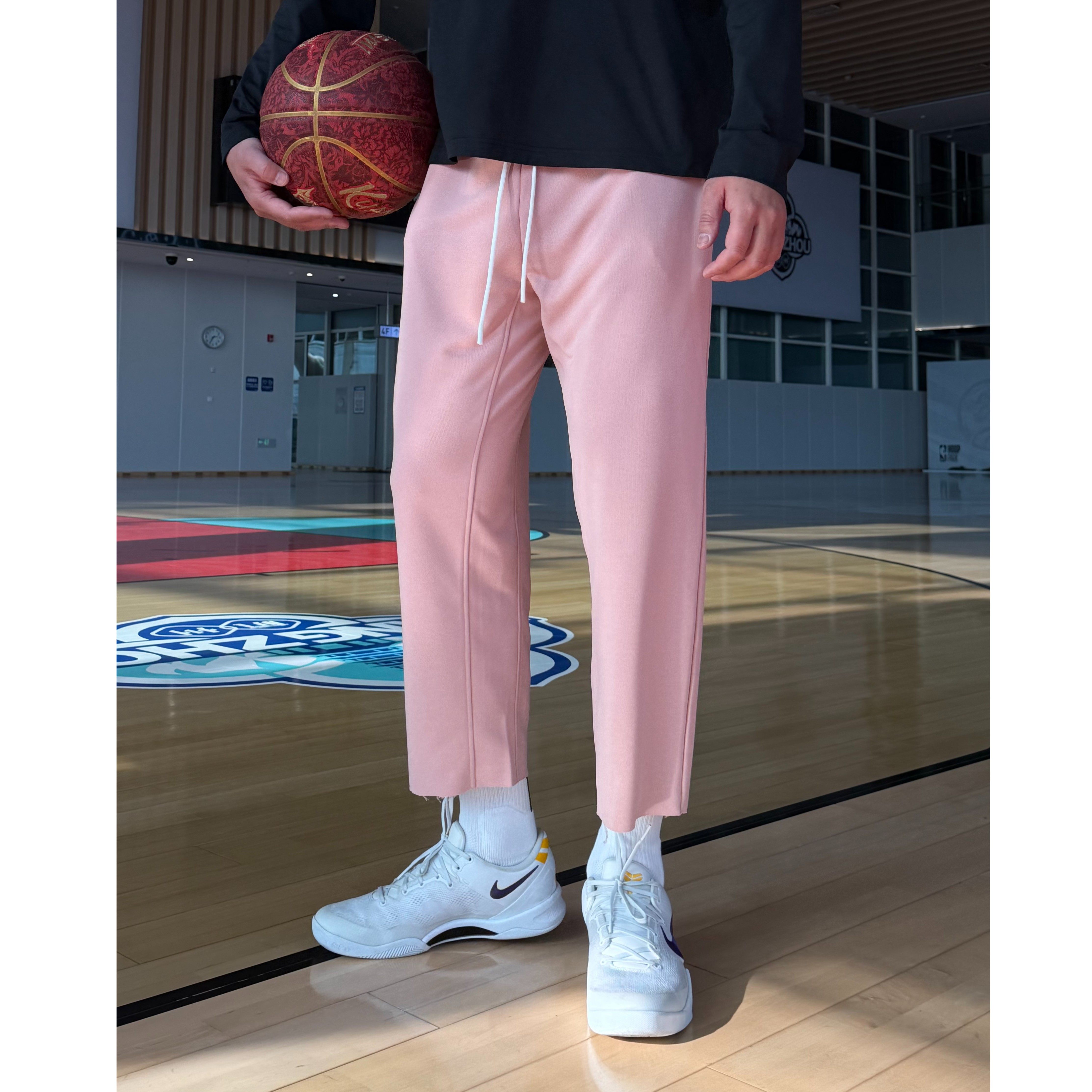 WEBALLER  布克九分裤篮球卫裤男士运动百搭潮流抽绳宽松训练篮球,淘宝优惠券,粉丝福利购,淘宝优惠卷