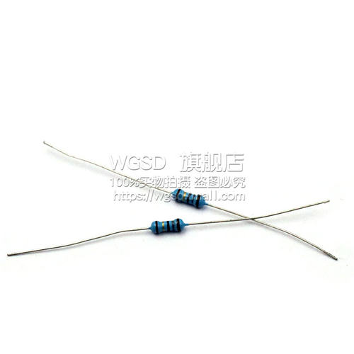 金属膜电阻器元件1%色环1/4W 1/2W1W2W3W5W10K1K  47K10欧120欧姆 - 图2