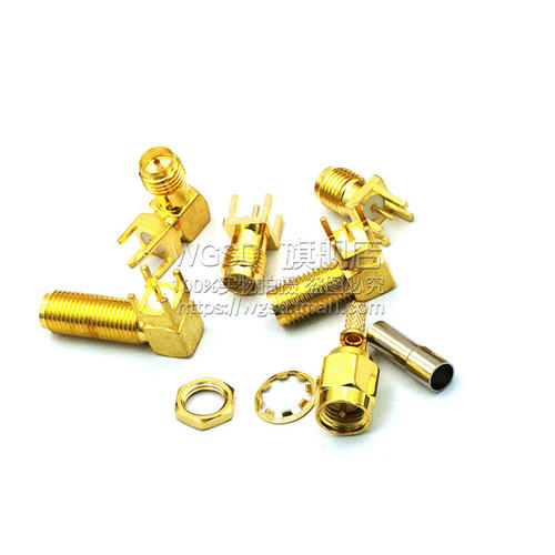 SMA/UFL/IPEX/IPX接头天线座子SMA-KE母座RF射频连接器插座母公头 - 图3