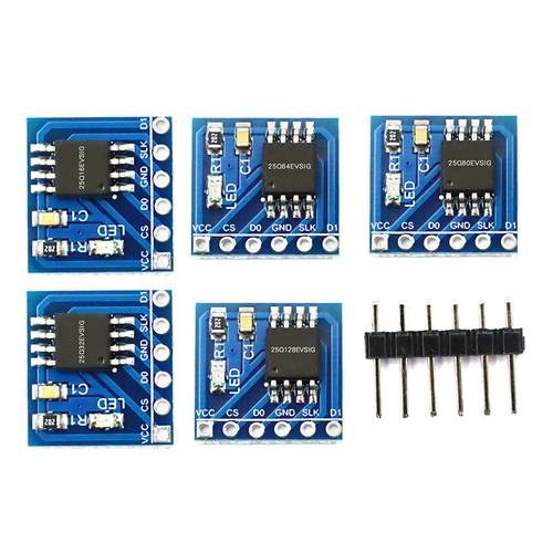 W25Q80/16/32/64/128 Flash储存模块 8/16/32/64/128Mbit SPI存储 - 图0