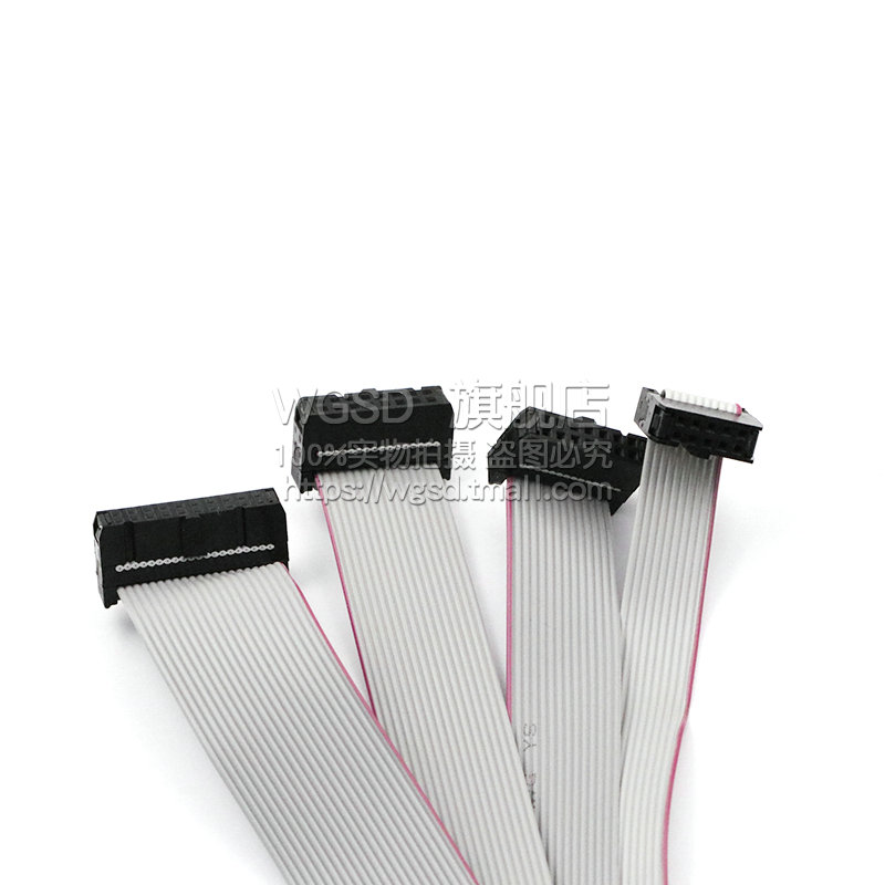 灰排线 FC-10P/14/16/20P双头线 电缆AVR连接线 30CM间距2.54MM - 图3