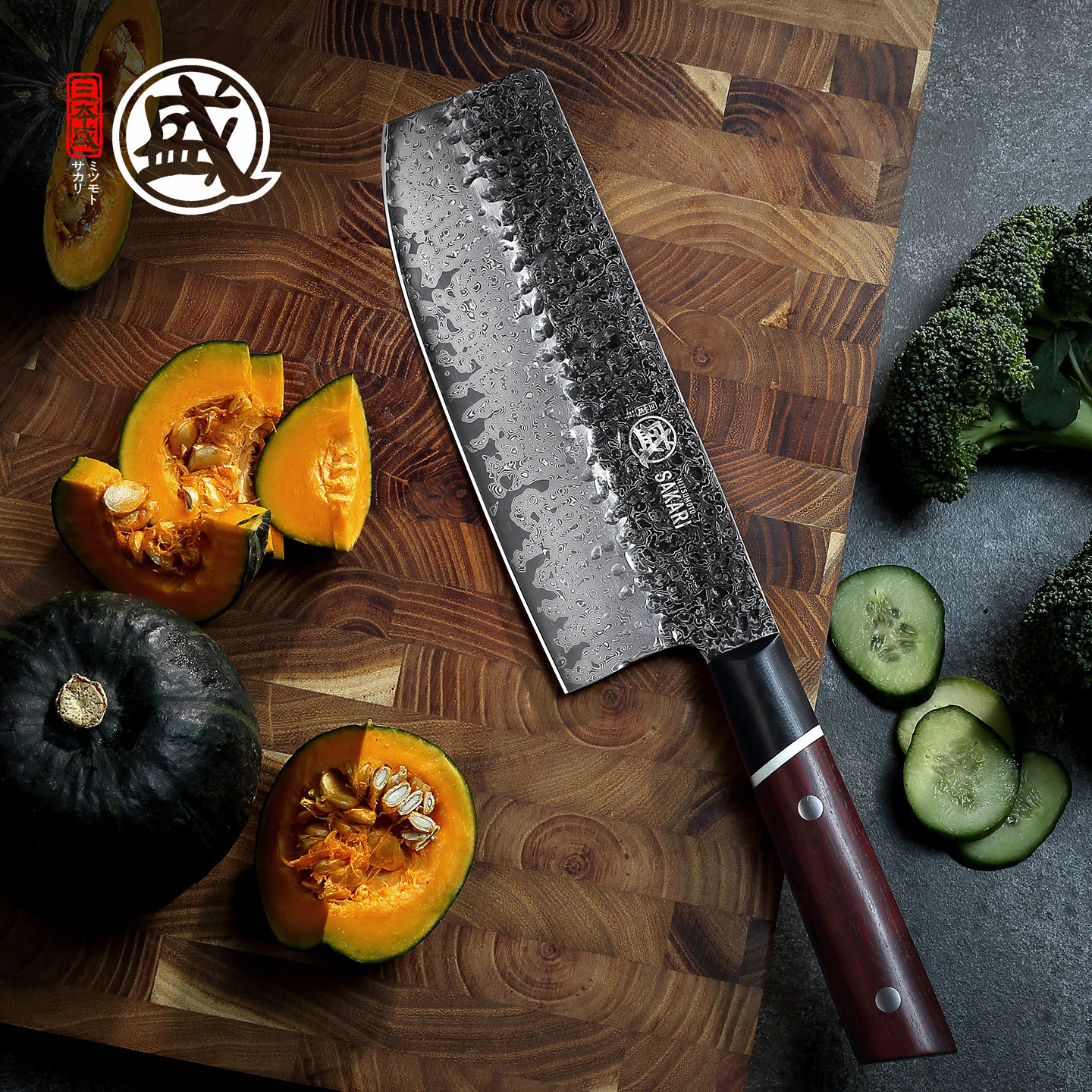菜刀日本进口厨房家用刀具切菜切肉切片大马士革,淘宝优惠券,粉丝福利购,淘宝优惠卷