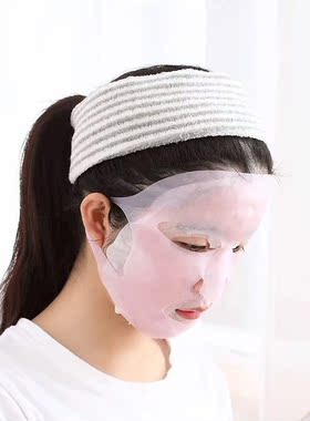 厂家硅胶面膜加倍吸收食品级硅胶面膜可拉伸挂耳式美容面罩