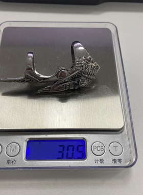 骷髅头关节戒指可弯曲指环食指戒