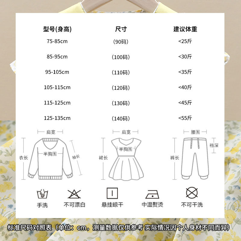 儿童夏季洋气连衣裙2022公主裙子 理想状态童装连衣裙