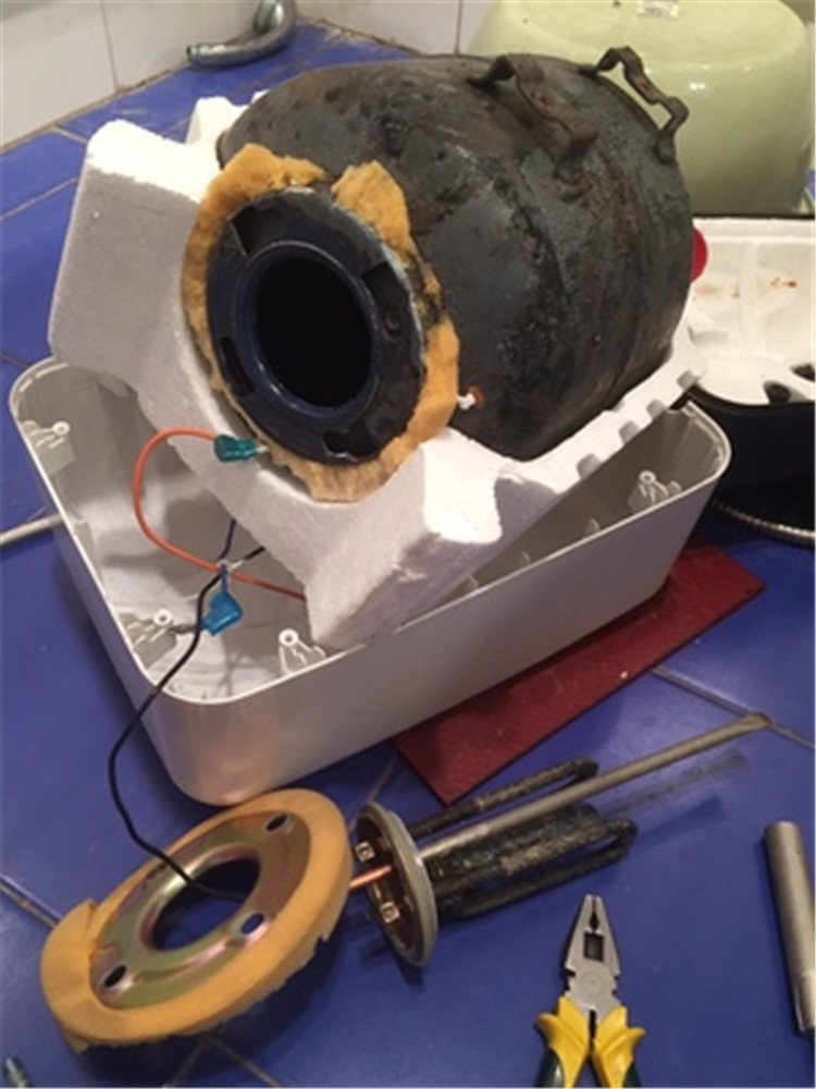 适用美的F05-15A5升6.6L8L小厨宝镁棒加热管镁棒安全阀泄压阀 - 图2