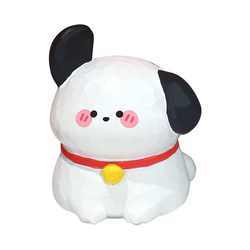 新款摆件福满小生肖小摆件十二生肖树脂桌面装饰卡通公仔生日礼物,淘宝优惠券,粉丝福利购,淘宝优惠卷