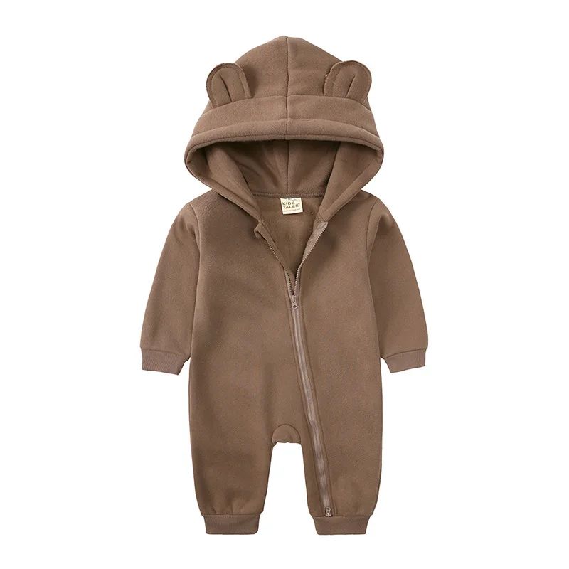 Baby Winter Clothes Newborn Bear Jumpsuit For Girls From 0 T - 图2