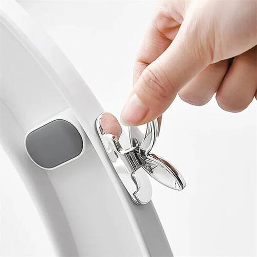 2pcs Multifunctional Portable Toilet Seat Lifter Bathroom No - 图0