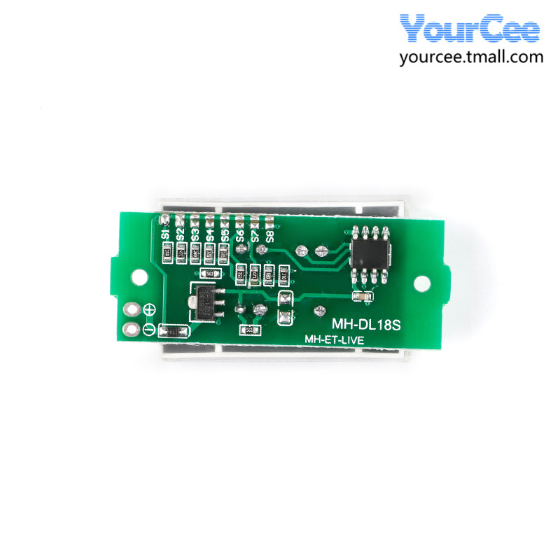 1/2/3/4/6/7/8S锂电池电量表 三串LED锂电池组指示灯板显示器模块