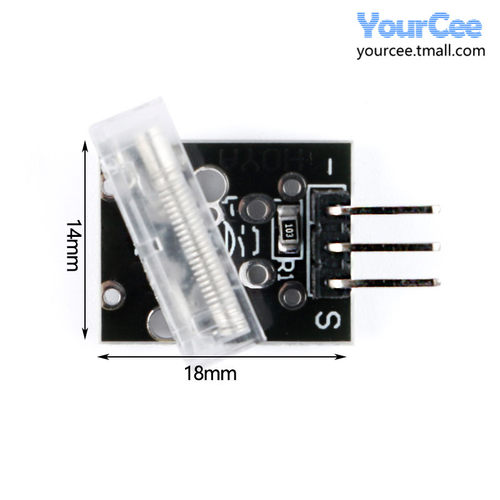 敲击传感器模块 振动检测电子积木 创客DIY 数字信号输出 DC-5V - 图1