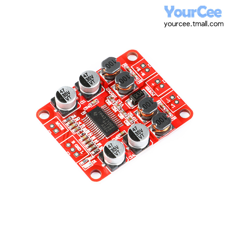 TPA3110数字功放板 2X15W双声道立体声 DIY音箱功放背景音乐功放-图3