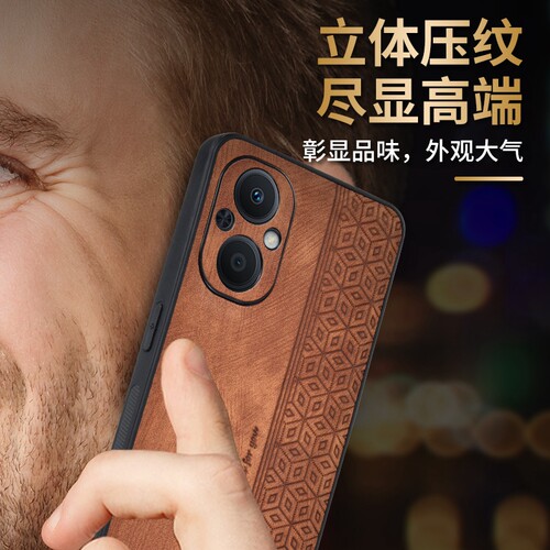 适用OPPO A96 5G手机壳oppoA96新款5g保护套PFUM1O全包镜头防摔男女简约复古高级感商务轻奢软壳DD - 图1