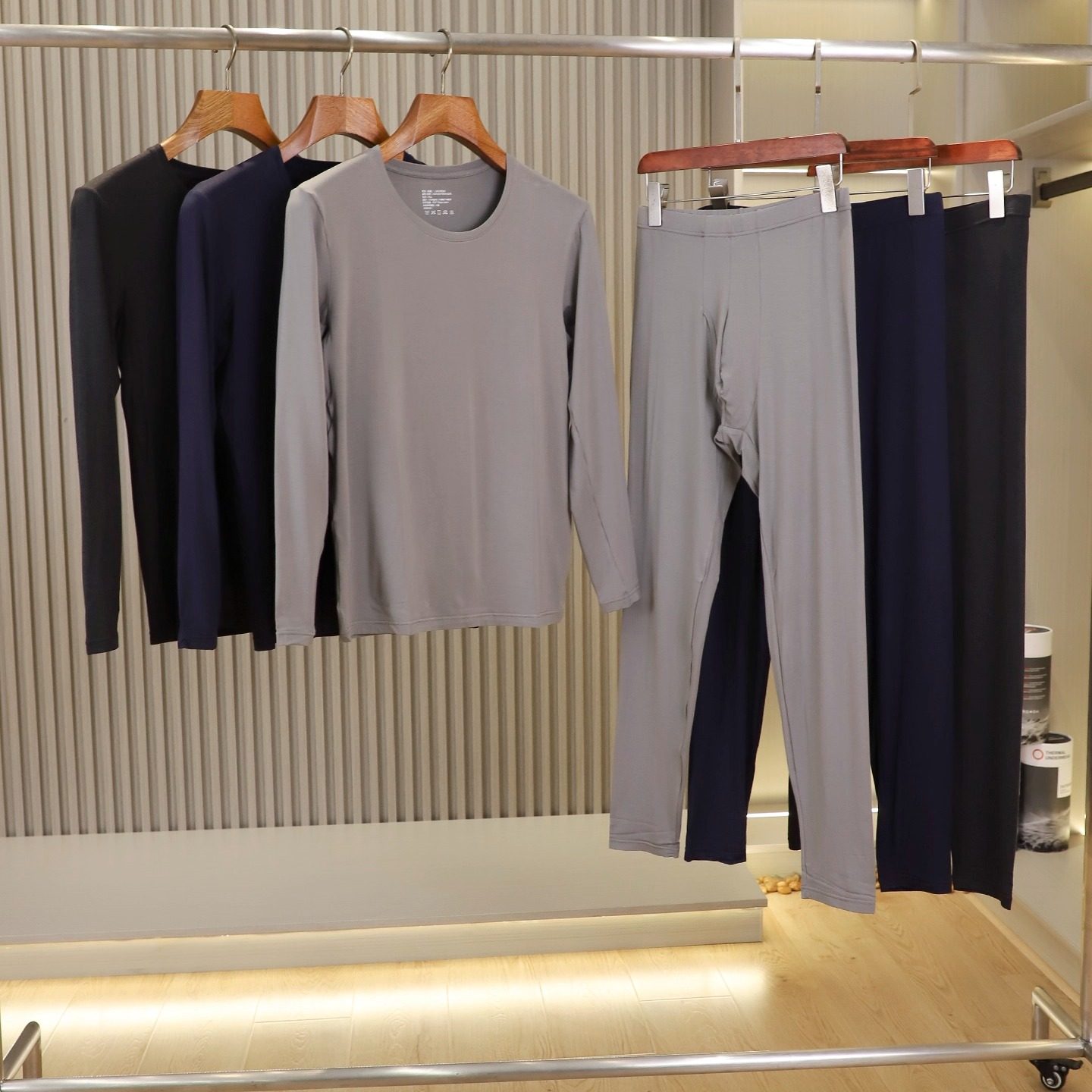 蓄热锁暖~吸湿透气排汗~秋冬男士秋衣秋裤舒适打底保暖内衣套装,淘宝优惠券,粉丝福利购,淘宝优惠卷