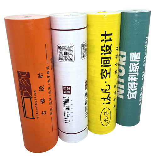 装修公司地面瓷砖地板地砖地膜铺地一次性门窗加厚耐磨保护膜定制 - 图3