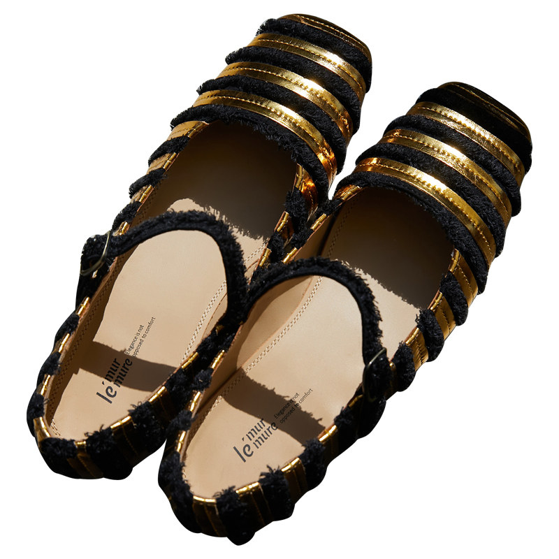 Le' Murmure  破败美学 原创设计玛丽珍平底鞋女进口真皮手工单鞋,淘宝优惠券,粉丝福利购,淘宝优惠卷