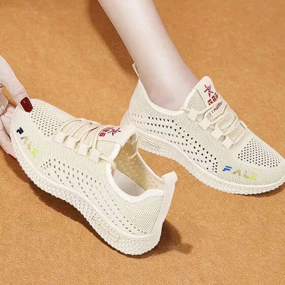 Casual, breathable, dry, soft-soled, comfortable mesh shoes