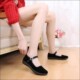 Old Beijing cloth shoes women's flat black shoes for hotel dancing