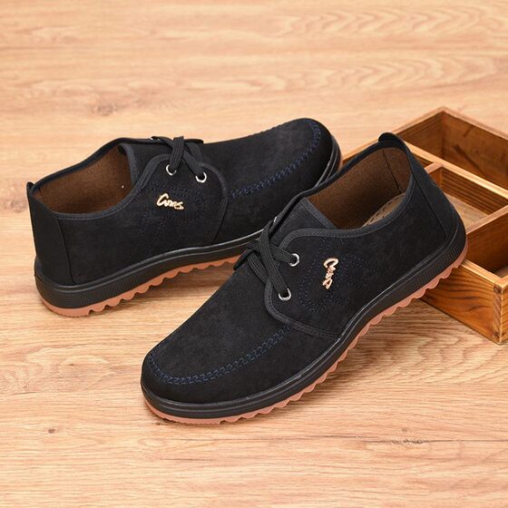 Old Beijing cloth shoes tendon sole non-slip casual work shoes