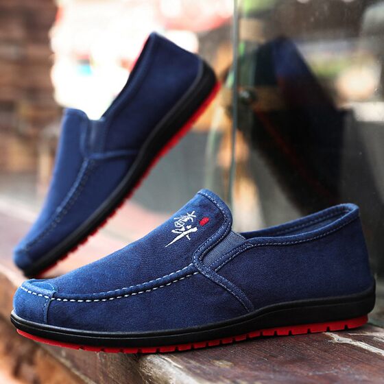 Old Beijing cloth shoes non-slip wear-resistant soft-soled beanie shoes