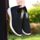 Old Beijing cloth shoes, flat casual shoes, slip-on mesh shoes