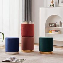 Nordic Cloth stool Home doorway Shoes Stool fitting room Sofa Small stools Living room Childrens short stool comb Makeup Stool