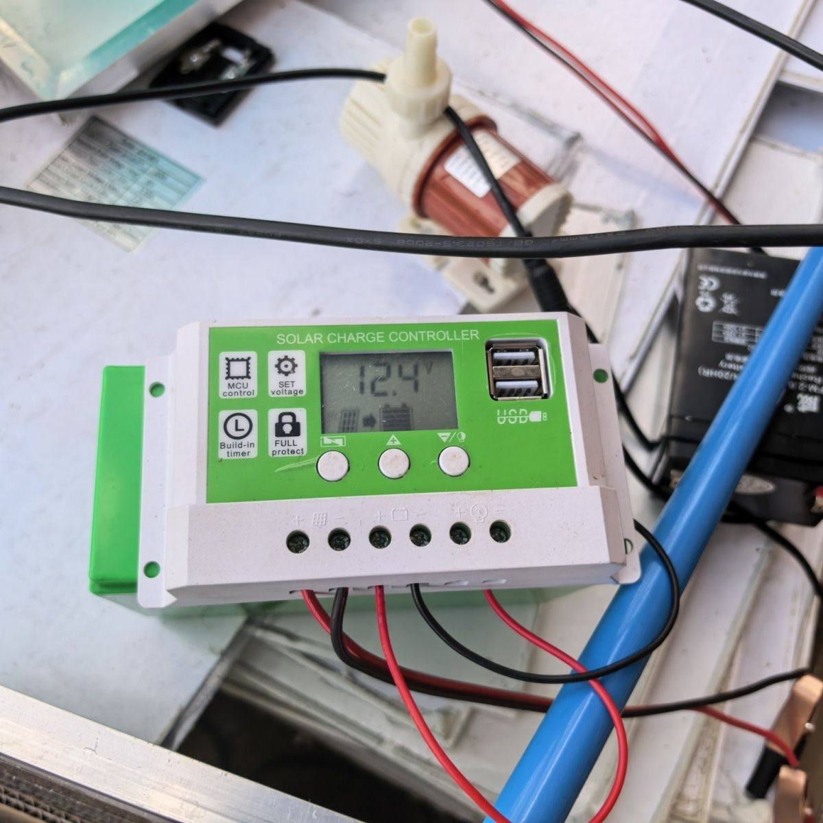 升级版智能充电12V24V通用万能板控制器太阳能控制器电子围栏,淘宝优惠券,粉丝福利购,淘宝优惠卷