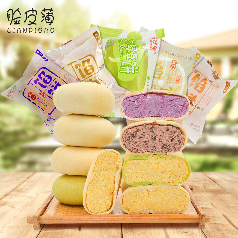 厦门整箱包邮手工网红办公绿豆饼 脸皮薄食品传统糕点