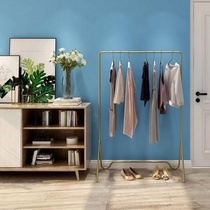 Clotheshorse Floor Balcony Sun Clotheshorse Bedroom Inner Sunning Easy Folding Single Pole Style Home Cool Hanging Clothes Rack