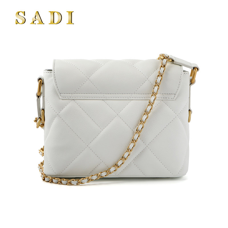 小香风2020新款潮大容量小众斜挎包 sadi女士包袋