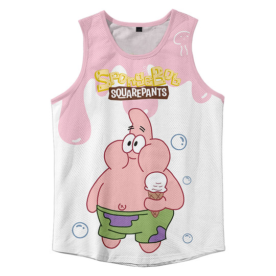 Патрик Стар Губка Боб Квадратные Штаны Жилет Дышащая и быстросохнущая пара