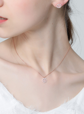 cottiny纯银设计感项链新款2024