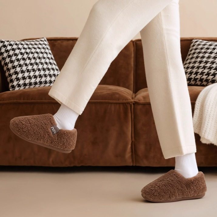 棉拖鞋女款冬季外穿情侣2025新款毛绒保暖居家室内防滑包跟棉鞋男,淘宝优惠券,粉丝福利购,淘宝优惠卷