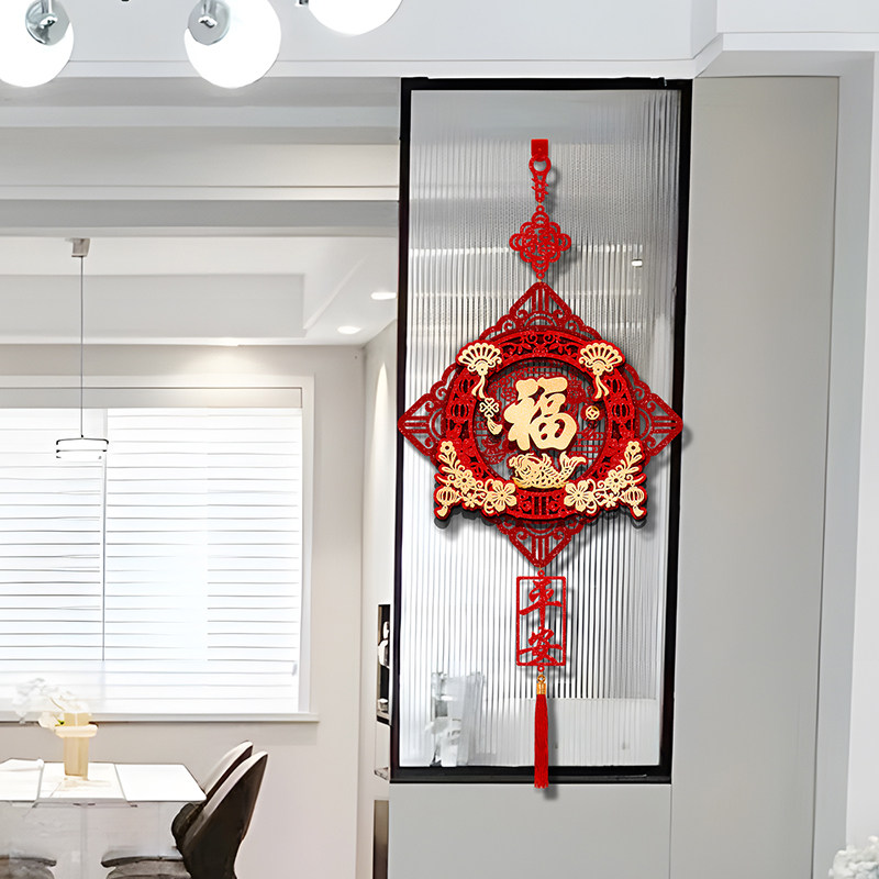 2026马年春节新年装饰中国结挂饰客厅过年福字挂件入户门大门墙贴,淘宝优惠券,粉丝福利购,淘宝优惠卷