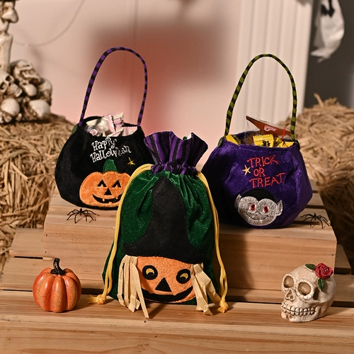 Сумка для конфеты на хэллоуин декоративная рука титанана сумка для детского сада детская конфеты
