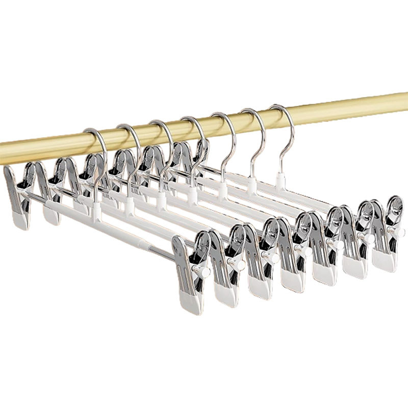 裤架裤夹子家用可调节防滑衣架挂衣神器不锈钢晾晒jk裙无痕收纳,淘宝优惠券,粉丝福利购,淘宝优惠卷