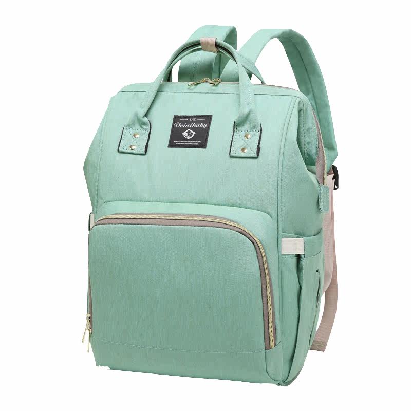 妈咪包2021新款大容量外出双肩包 香彩维可客妈咪包/袋