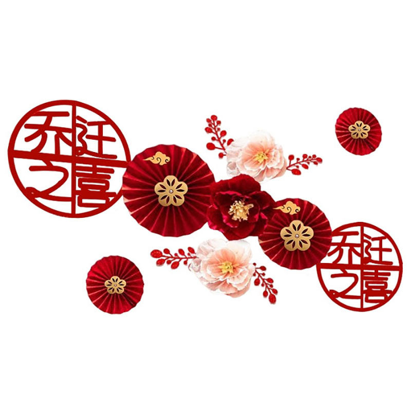 新年春节沙发电视背景墙乔迁装饰客厅场景新居进宅布置纸扇福字贴,淘宝优惠券,粉丝福利购,淘宝优惠卷