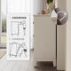 Lin's Wood Industry Wood Modern Fighting Cabinet Storage