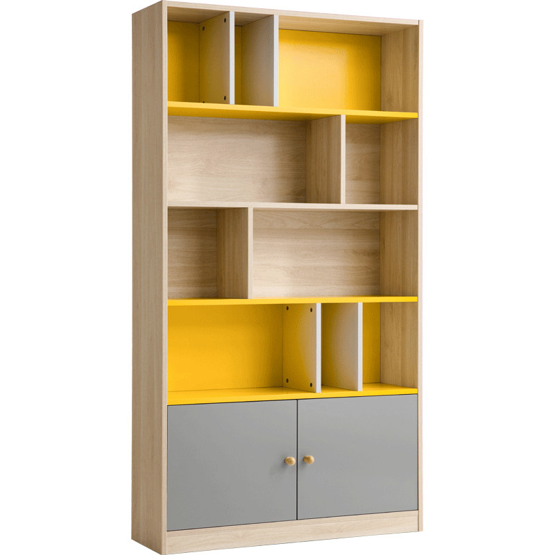 林氏木业简约现代原木色客厅书柜 林氏木业kids单个书柜