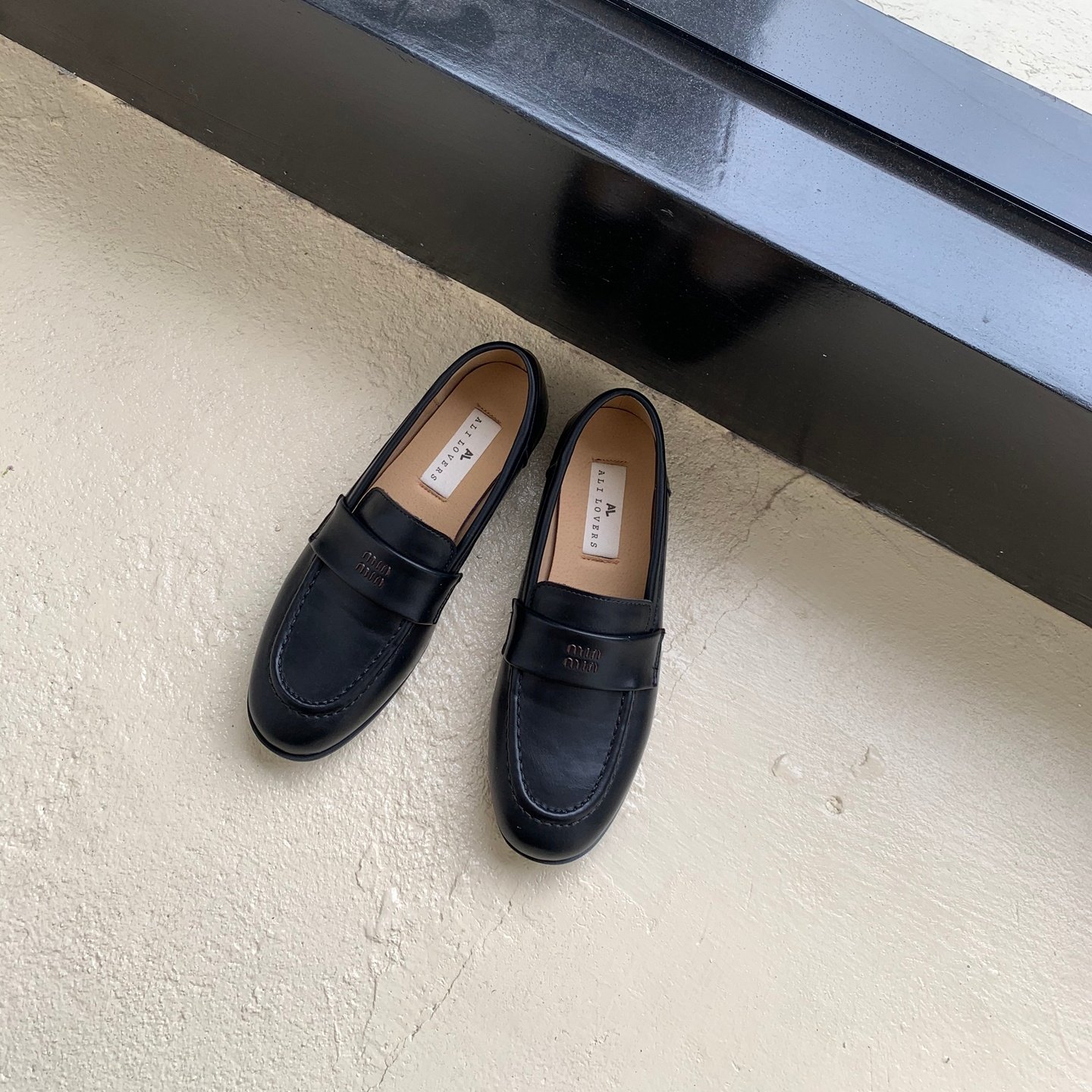 Ali Lover休闲风反绒皮乐福鞋女圆头一脚蹬百搭豆豆鞋懒人鞋通勤,淘宝优惠券,粉丝福利购,淘宝优惠卷