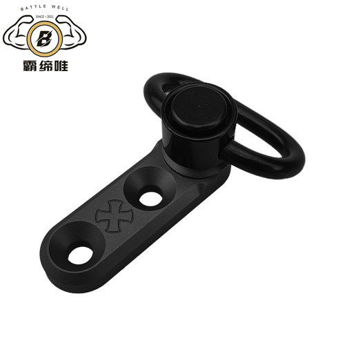 户外N4挂扣LDTN4背带挂点MLOK孔QD快拆铝合金绳扣装饰 - 图3