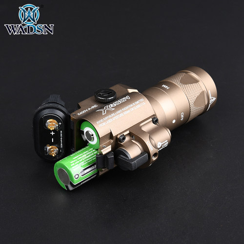 WADSN沃德森X400V爆闪型下挂式战术红激光镭射LED多功能手电筒 - 图1